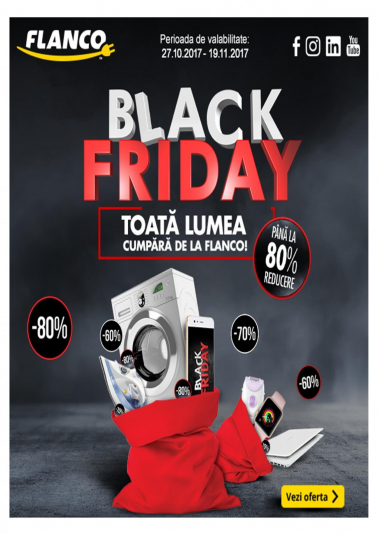 Catalog FLANCO Black Friday – 27 Octombrie 2017 – 19 Noiembrie 2017